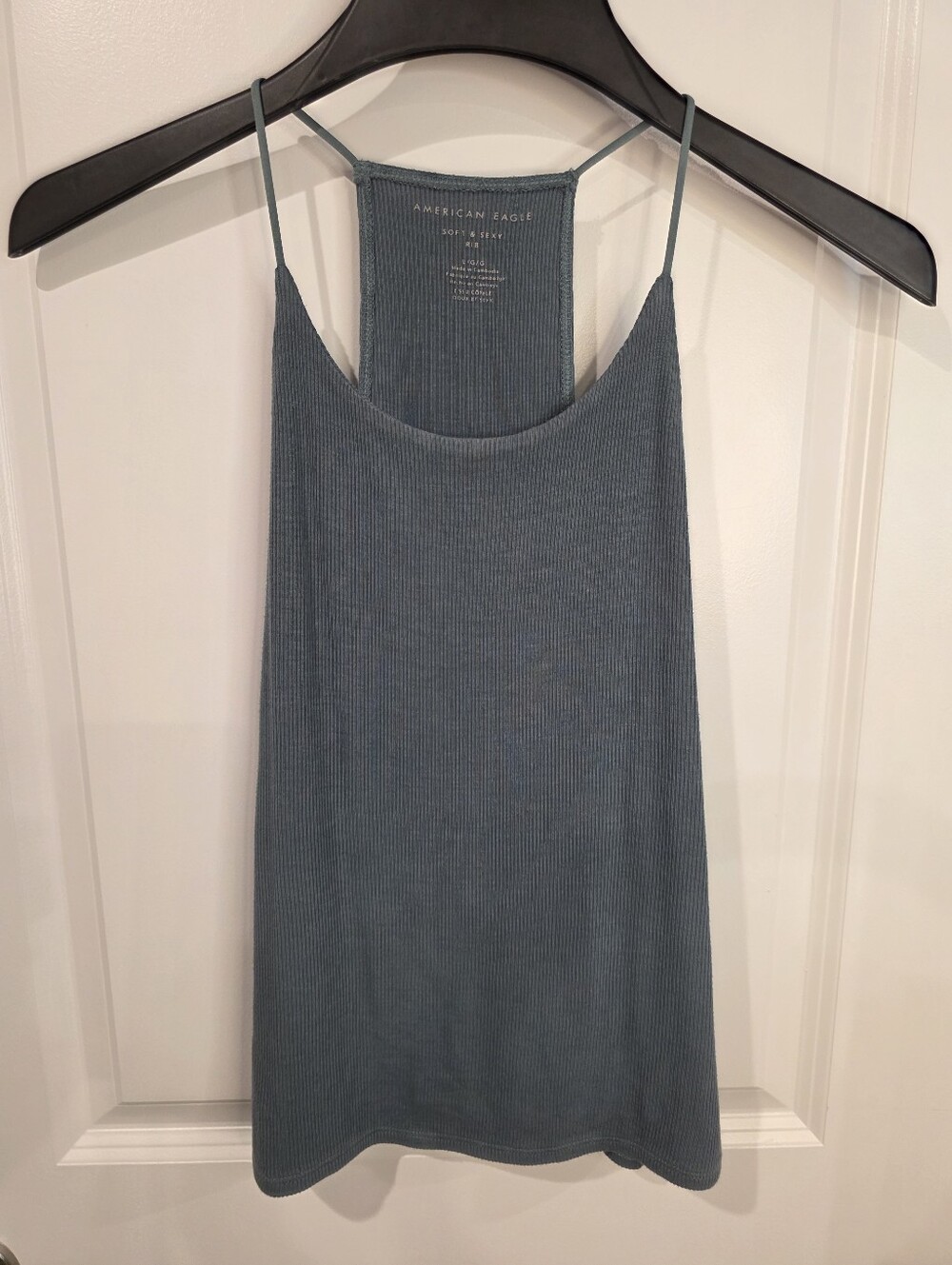 American Eagle Soft & Sexy ribbed racerback tank top